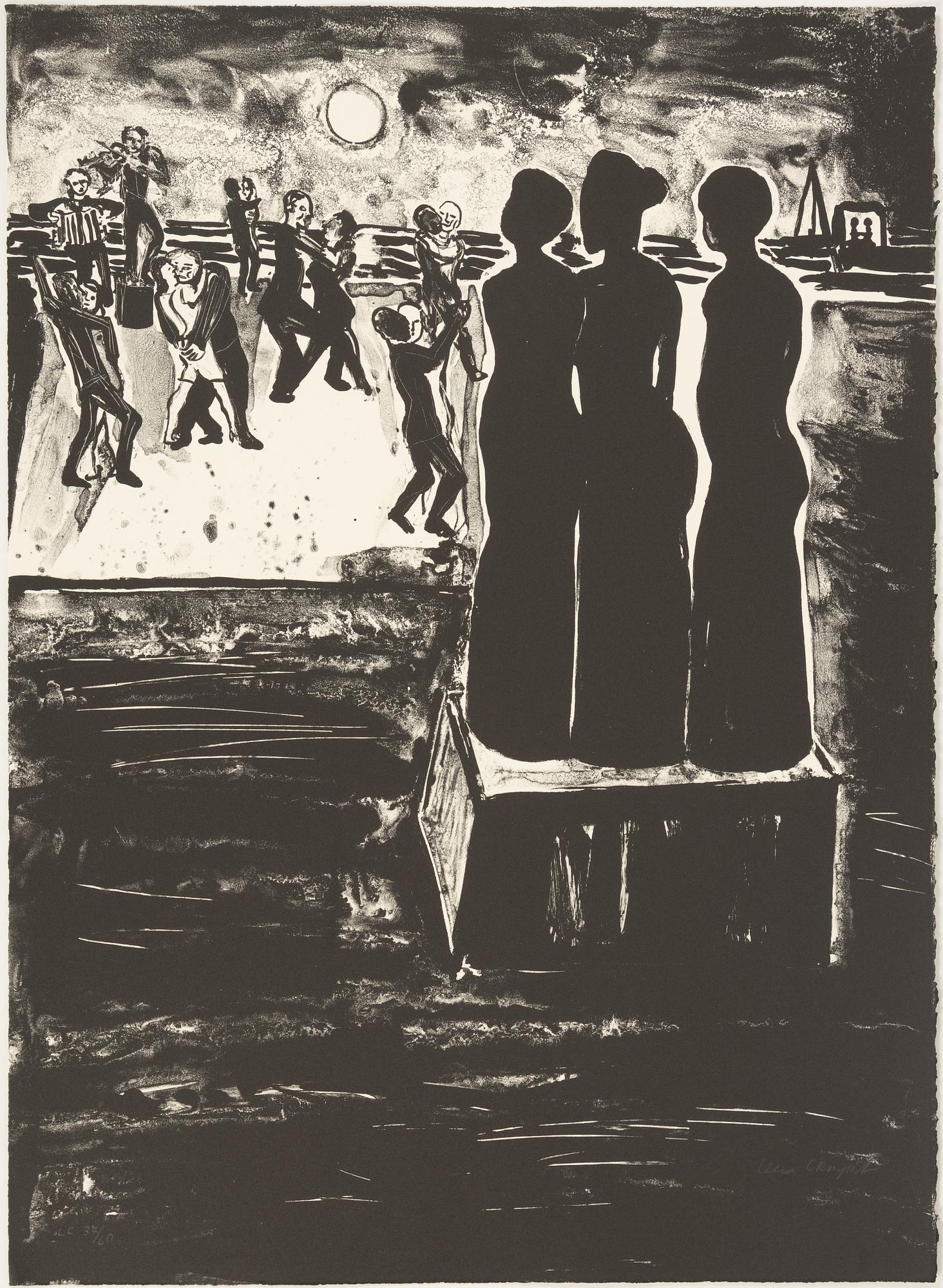 Lena Cronqvist, lithograph, signed and numbered LC 37/40.