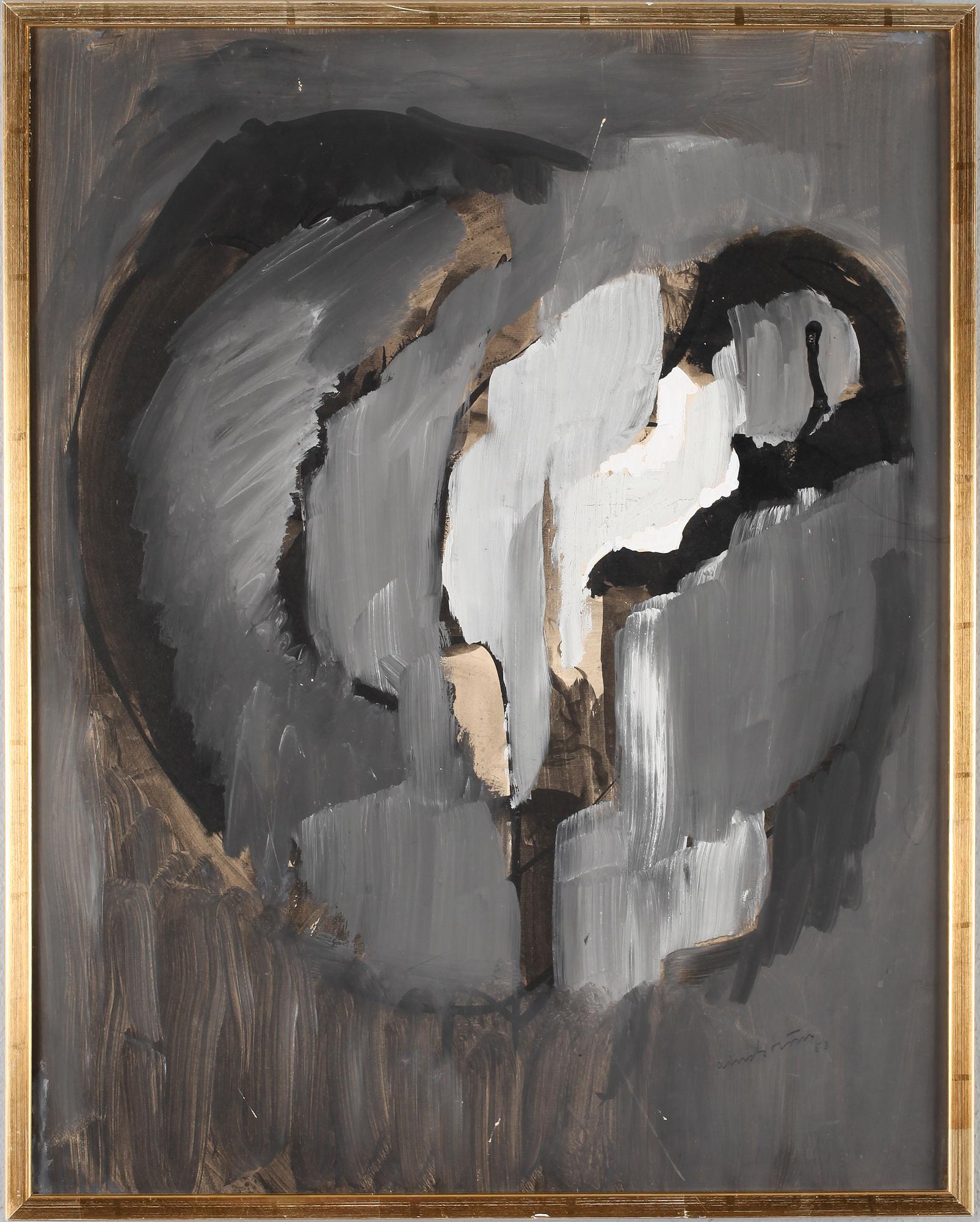 BENGT LINDSTRÖM, gouache, signerad och daterad -58.