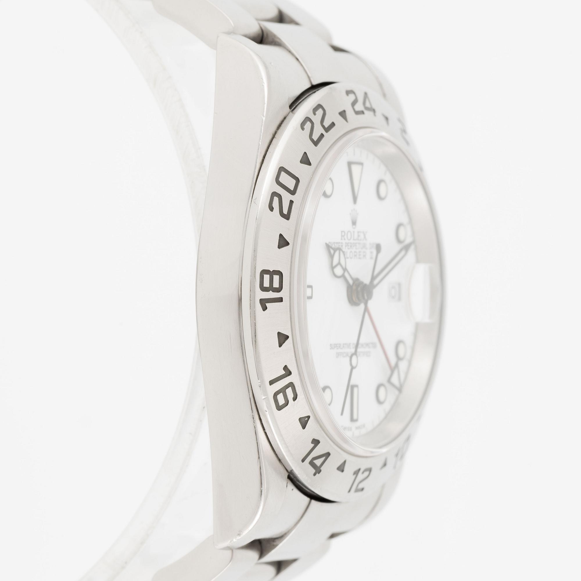 Rolex, Explorer II, "Polar", wristwatch, 40 mm.