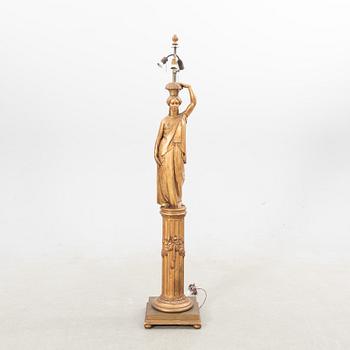 Golvlampa 1900-talets första hälft.