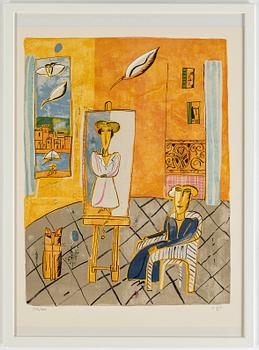MADELEINE PYK, Lithograph in color, signed and numbered 1346/5000.