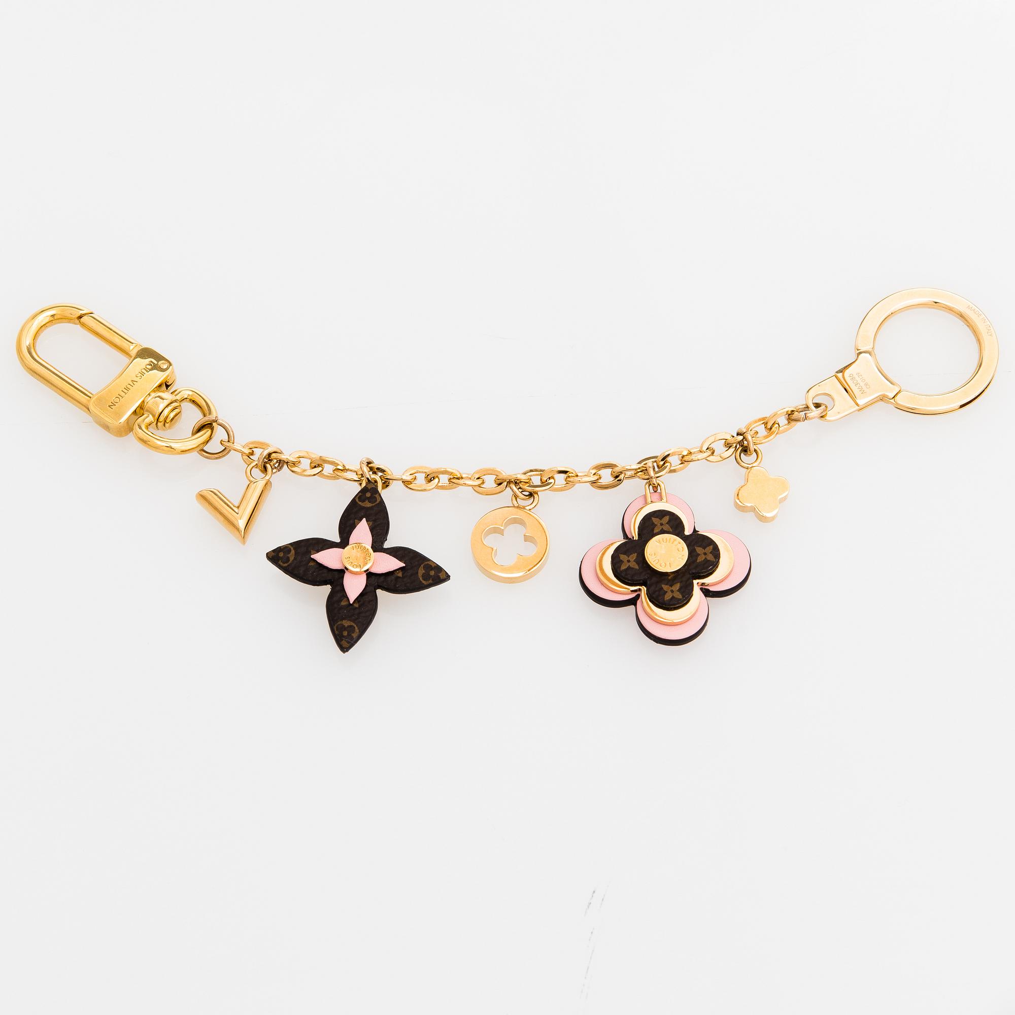 Louis Vuitton A Blooming Flowers Chain Bag Charm and Key Holder. Bukowskis