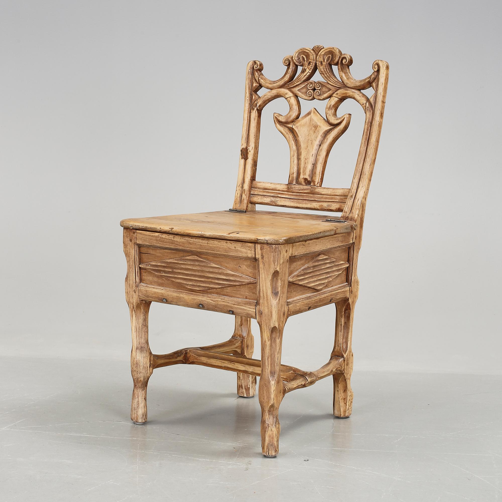 STOL, allmoge, 1800-tal.
