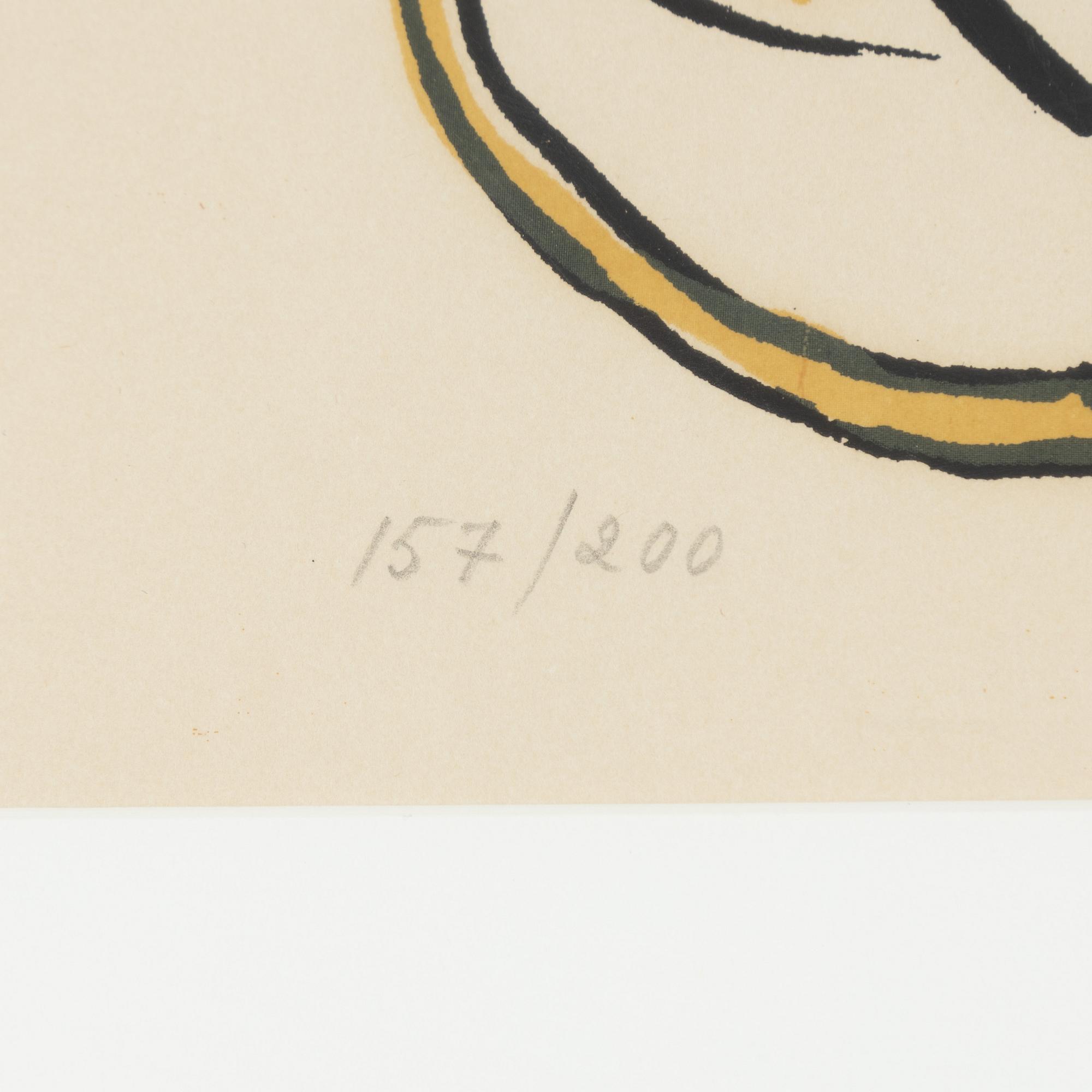 Fernand Léger, after, From the series "Album of 10 serigraphs".
