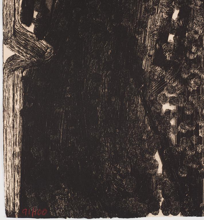 Howard Hodgkin, etsning och akvatint. Signerad och numrerad 91/100. Daterad 1980.