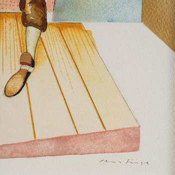 Jens Fänge, "Bob Dylan" (version av Nobeldiplom 2016).