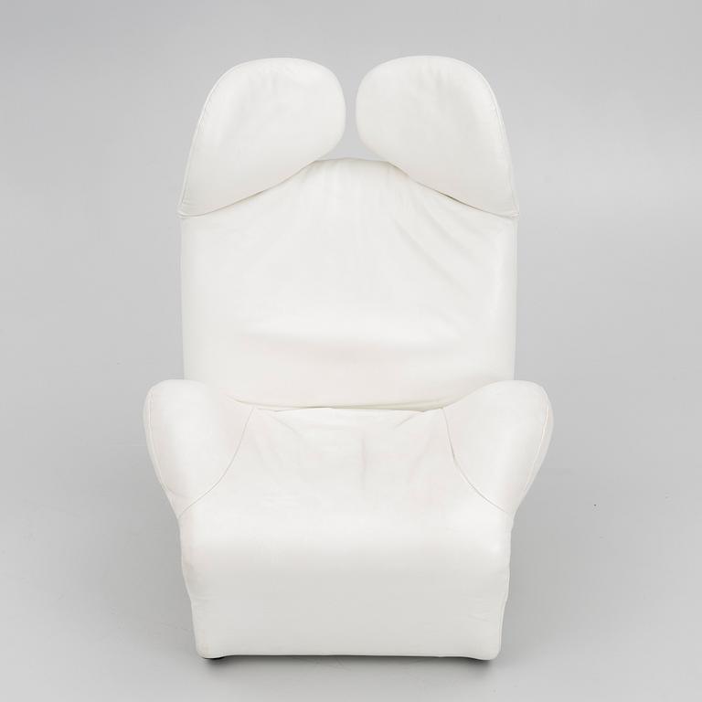Toshiyuki Kita, a 'Wink' lounge chair, Cassina, 1980's.