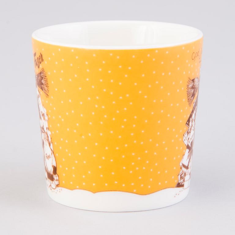 MOOMIN-MUG, porcelain, 'Fazer Café', Moomin Characters, Arabia 2004, numbered 304/400.