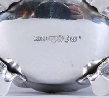 PARTI SILVER, 4 delar. Vikt 575 gram.