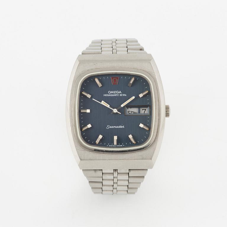 Omega, Seamaster, Megaquartz, wristwatch, 39.