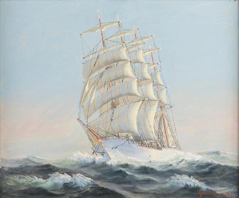 Alexander Wilhelms, Sailing ship.