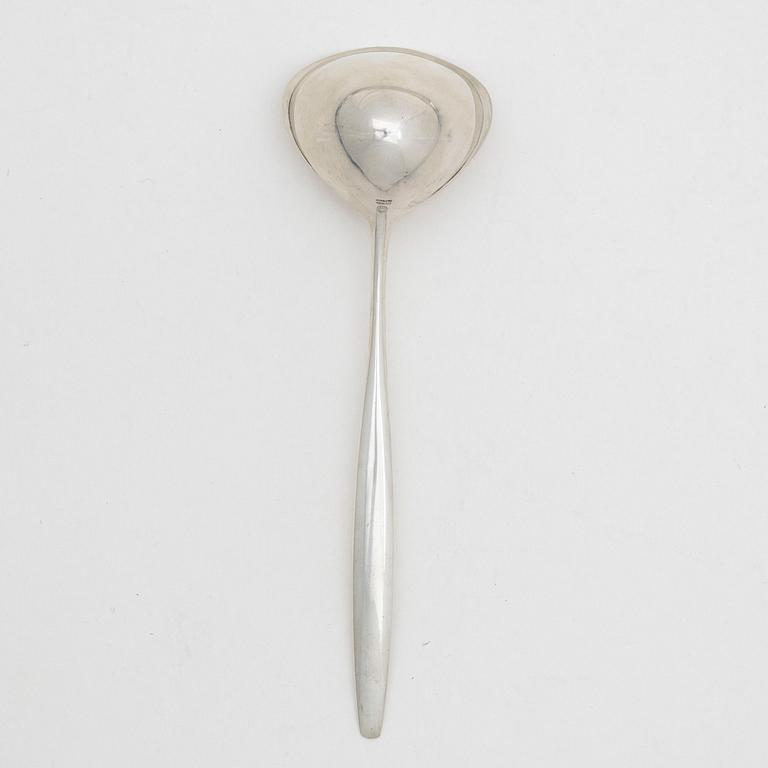Tias Eckhoff, Sauce ladle, silver, "Cypress", sterling silver, Georg Jensen, Denmark.