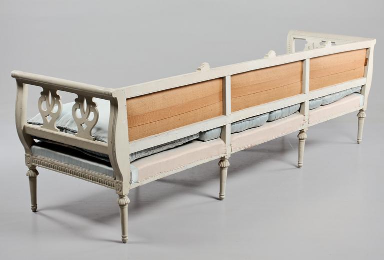 SOFFA, gustaviansk, sent 1700-tal.