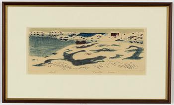 Roland Svensson, 4 litografier, signerade och en numrerad 36/100.