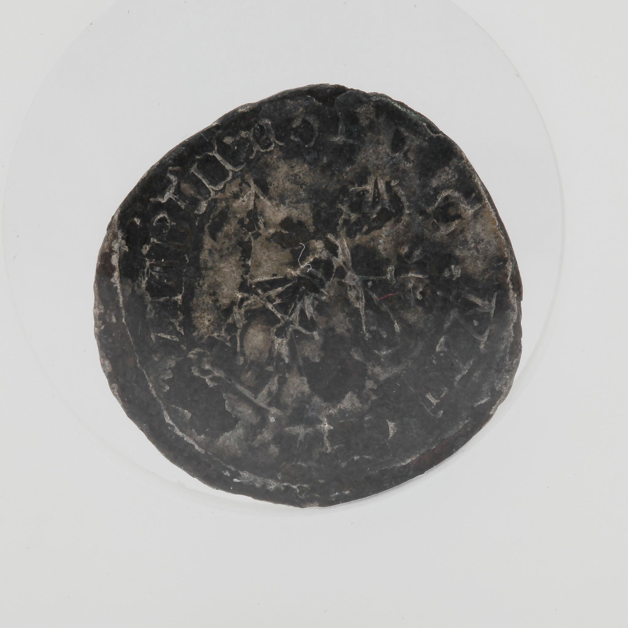 MYNT, Marcus Aurelius Antonius (Caracalla), 211-217 e. Kr. Vikt ca 3 gram.