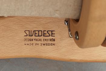 FÅTÖLJ, "Lamino", Yngve Ekström, Swedese, 1900-talets andra hälft.