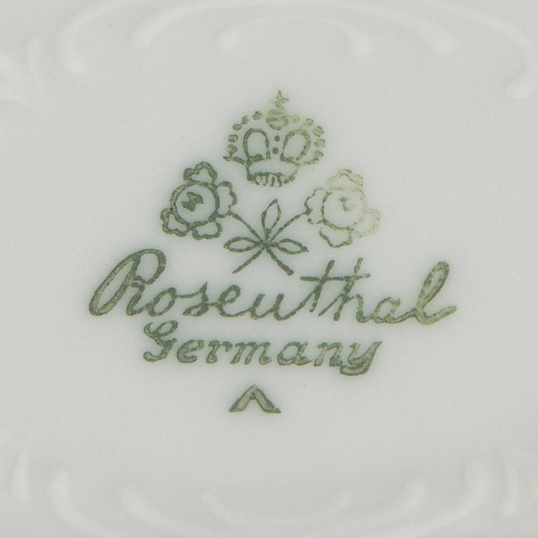 Figuriner 5 st Rosenthal Tyskland 1900-talets mitt porslin.