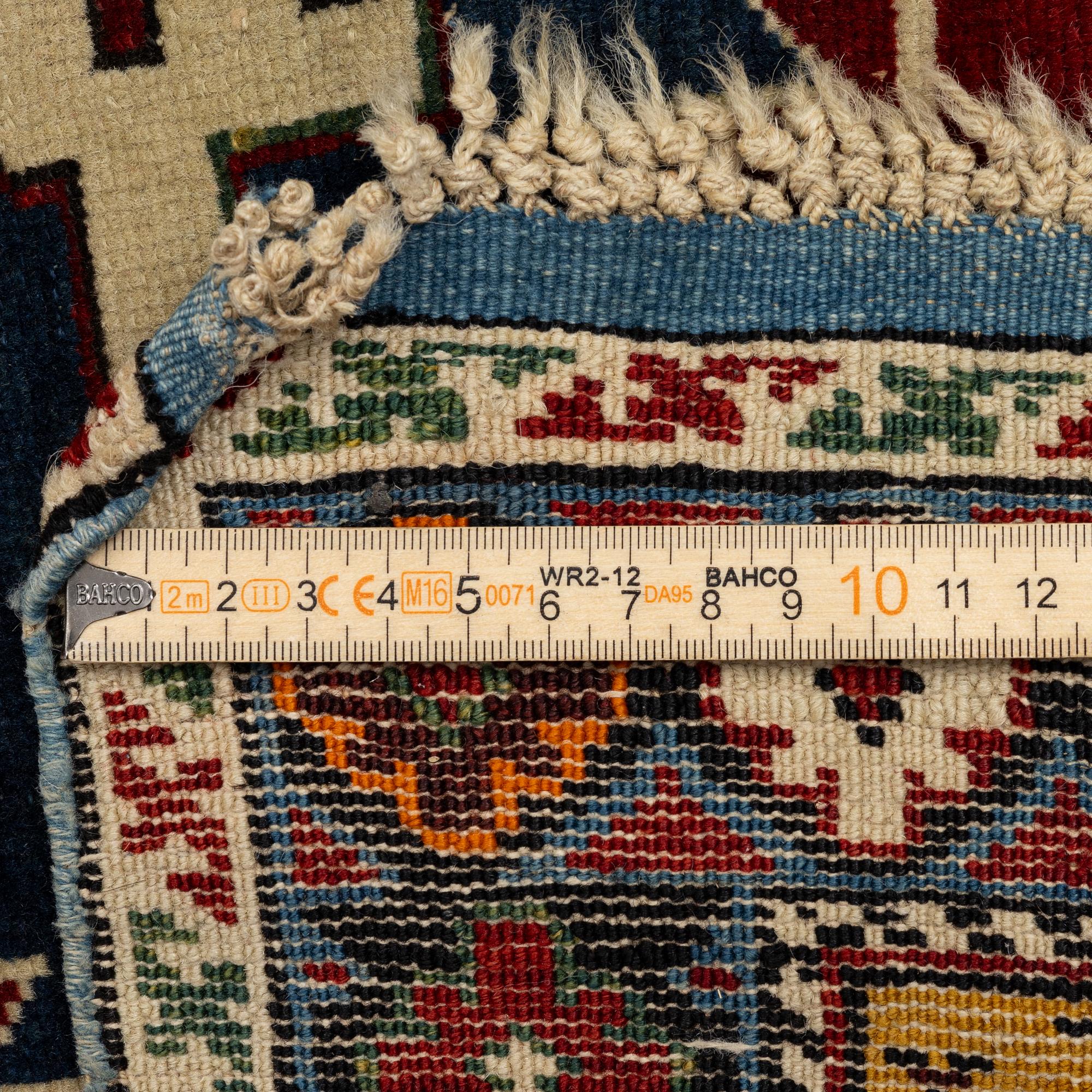 An antique Karagashli rug, northeast Caucasus, c. 165 x 101 cm.