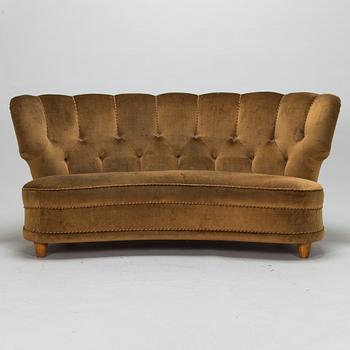 A mid-20th century sofa.
