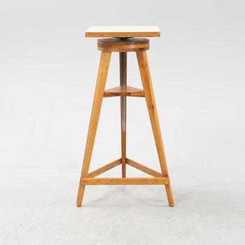 A sculpting table from the mid 20th century.