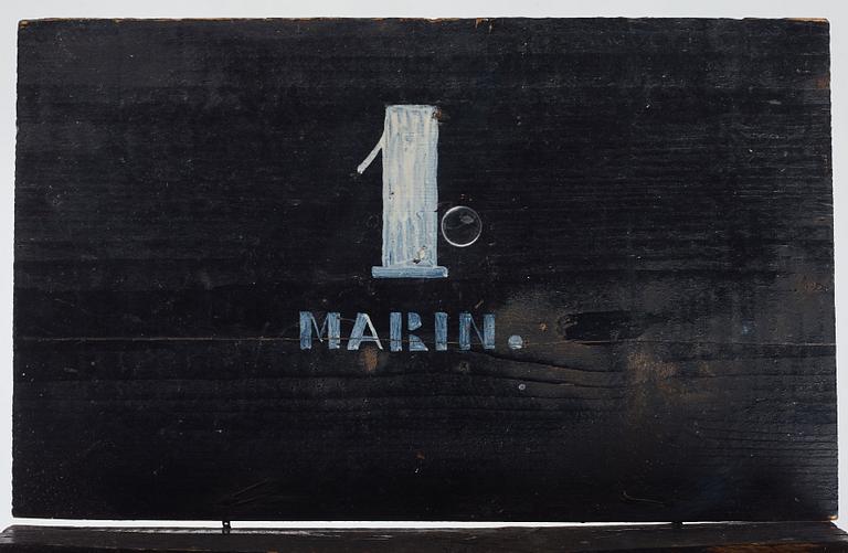 Gösta Adrian-Nilsson, Marin 1 (Theater decoration).