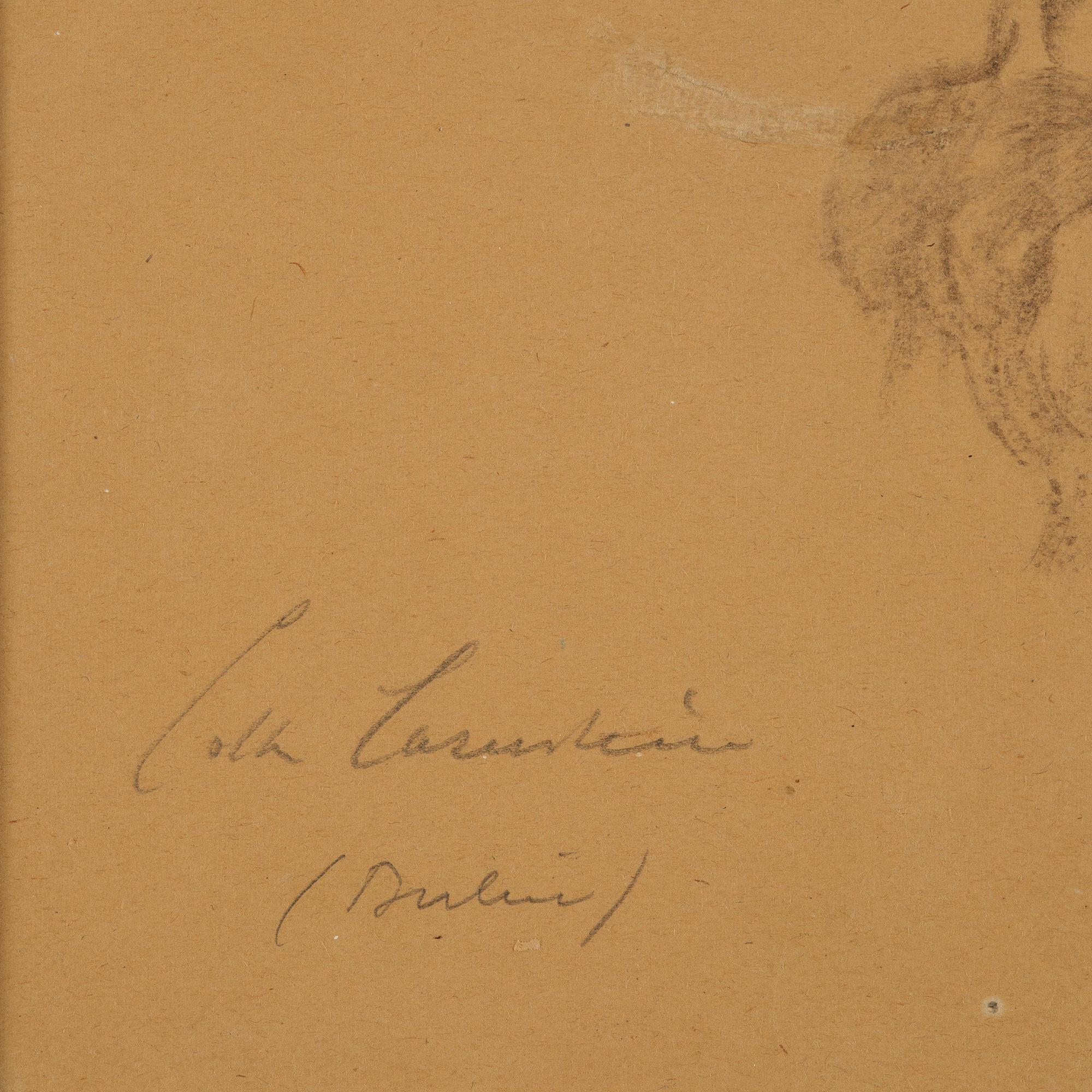 Lotte Laserstein, Two self-portrait studies.