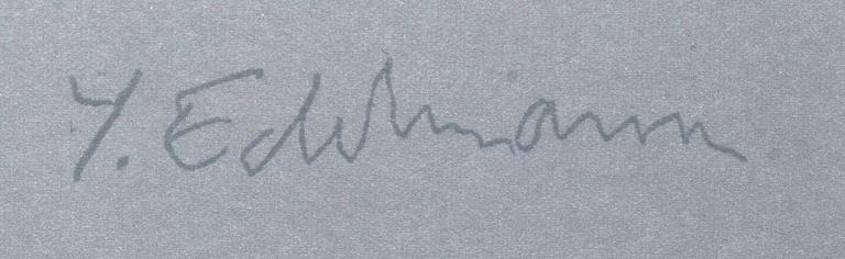 YRJÖ EDELMANN, färglitografi, signerad och numrerad 293/360.