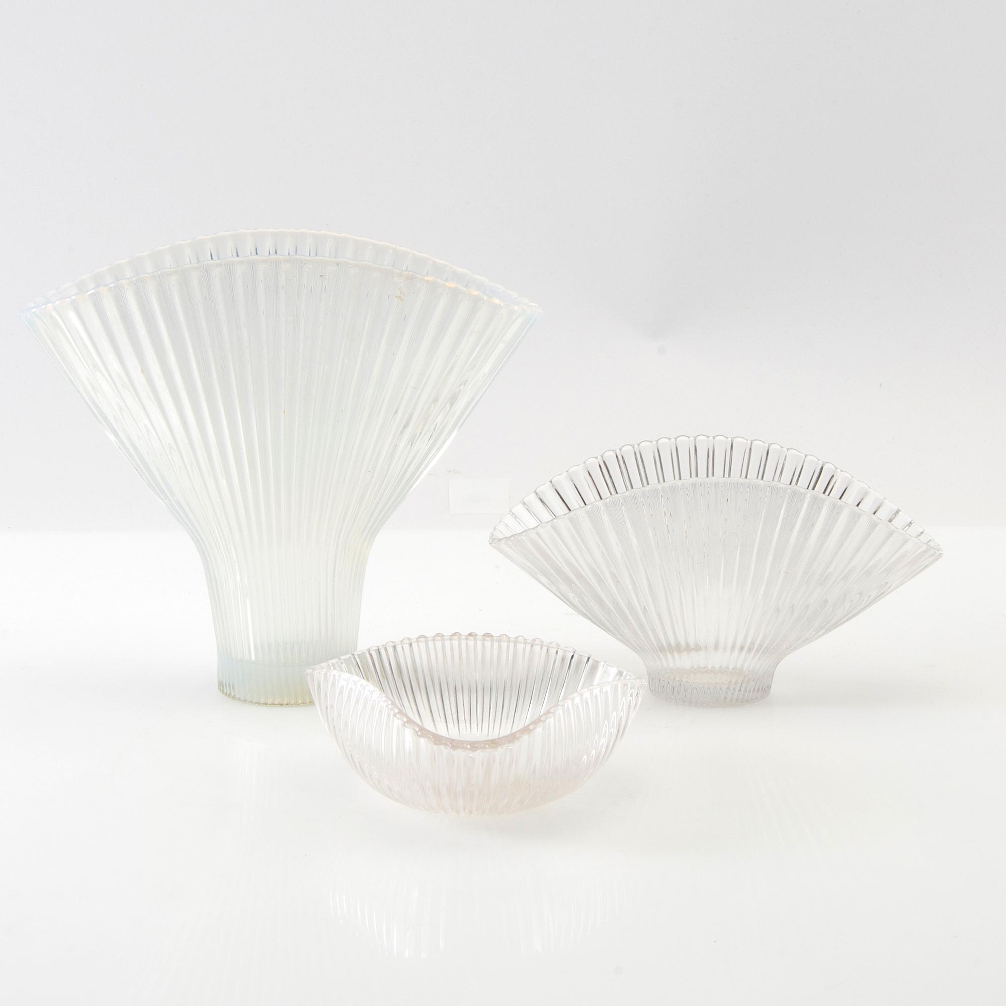 Arthur Percy, 34 pcs from the "Reffla" series for Gullaskruf, mid-20th century.