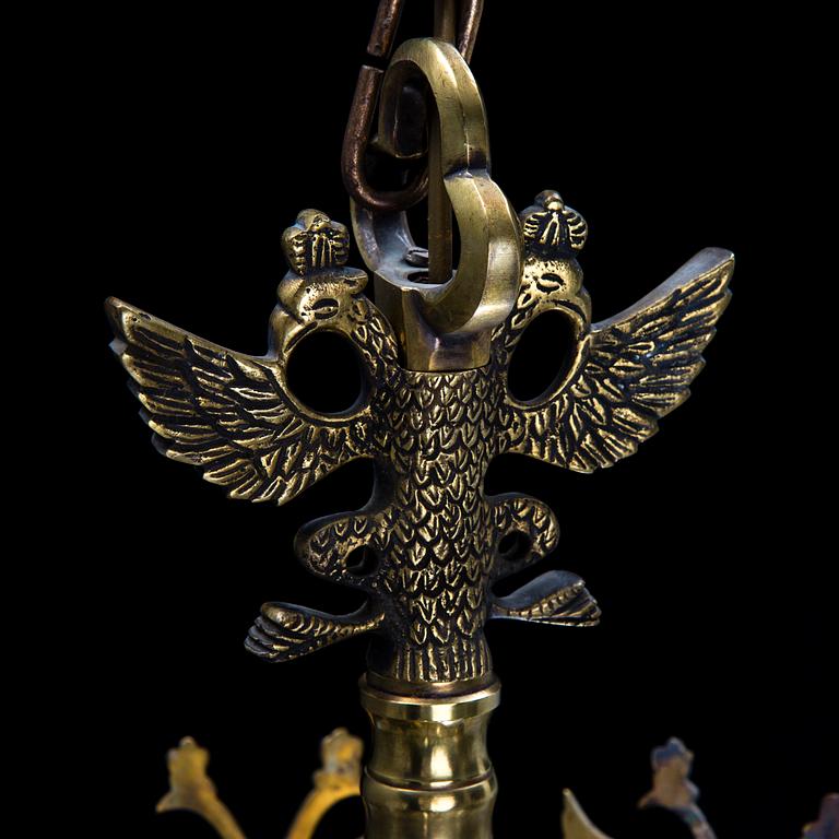 TAKKRONA, barockstil, 1900-tal. Höjd 70 cm.
