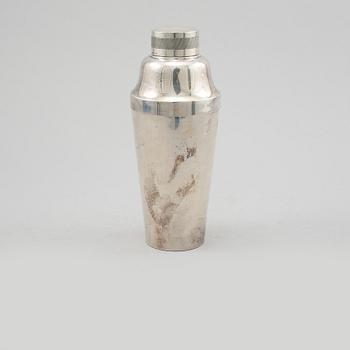 COCTAILSHAKER, silver, Harald Nilsson, Malmö, 1946.