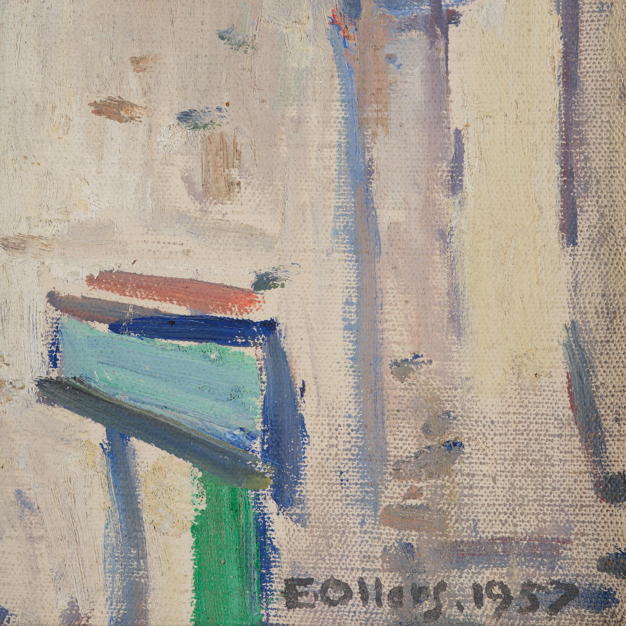 Edvin Ollers, Sydländsk stadsbild.