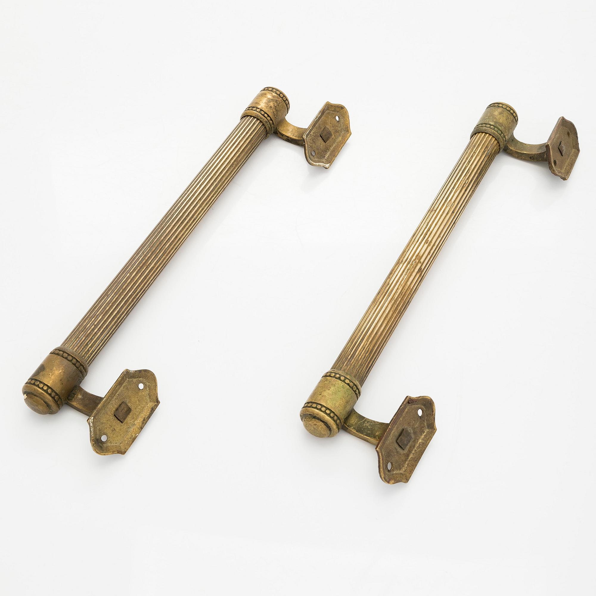 Dörrhandtag, ett par 1920-tal.