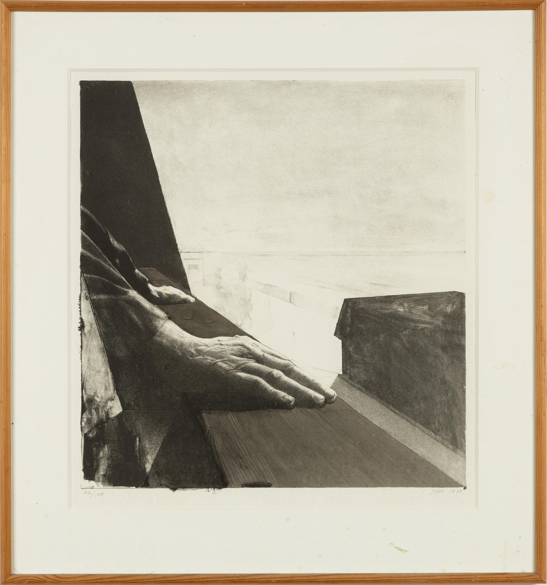 John-E Franzén, "Hand in California".
