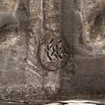 Armband "Björn", vitmetall. Kalevala Koru, Helsingfors.