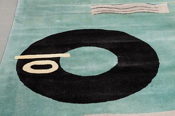 A handmade "Marine D'abord" by Eileen Gray for Gruber Design, 330 x 160 cm from the second half of the 20th century.