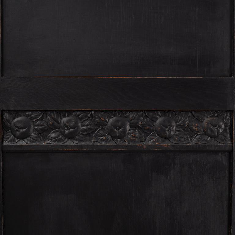 An early 20th Century painted cabinet.