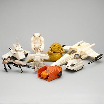 PARTI STAR WARS, 38 delar, Kenner, 1970/80-tal.
