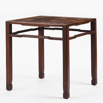 A hardwood table, Qing dynasty.