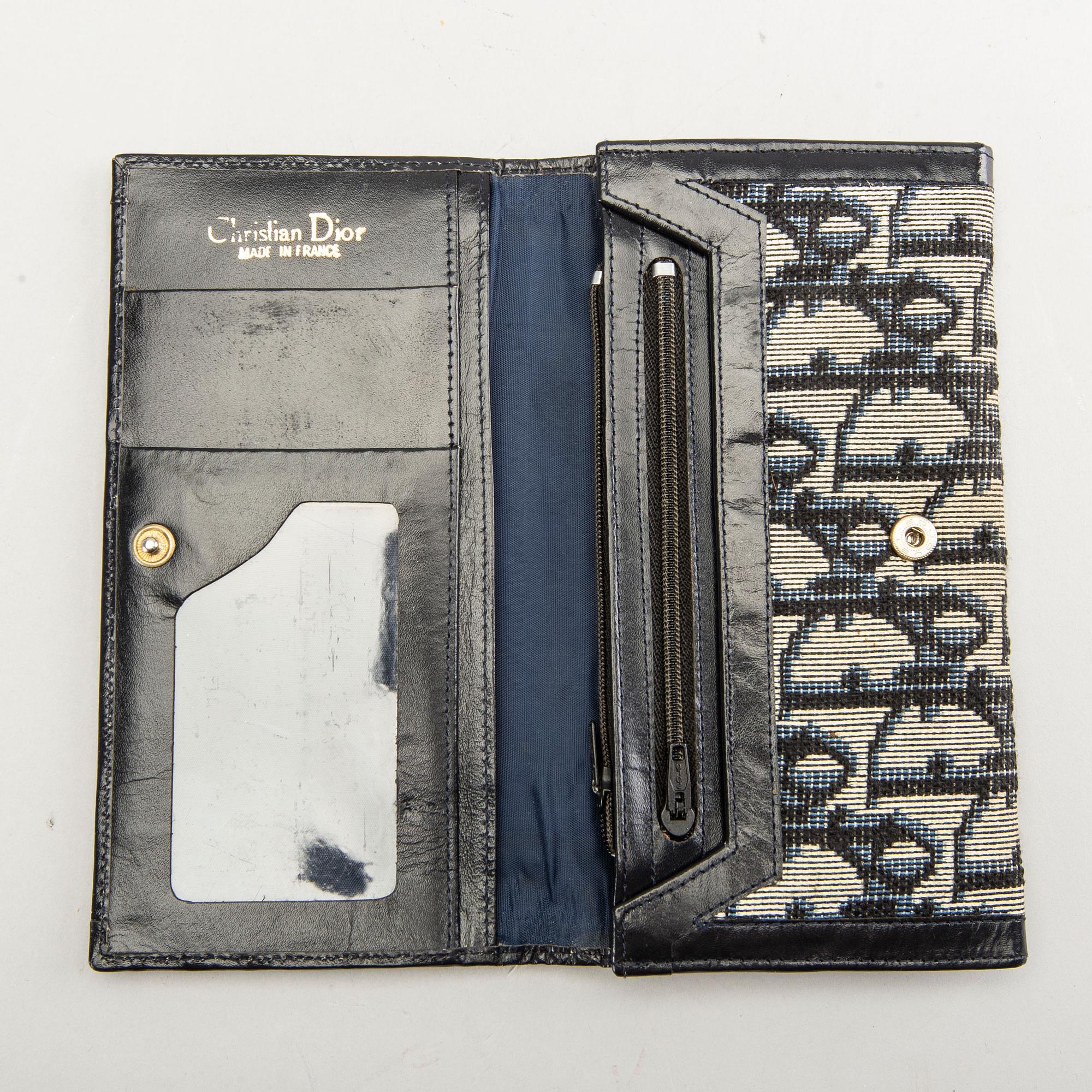 Christian Dior, Clutch and Wallet, 1970s.