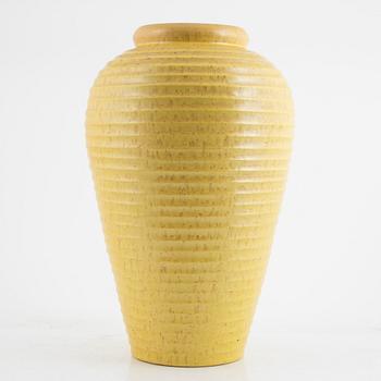 Jerk Werkmäster, an earthenware vase, Nittsjö Stenkärlsfabrik, 1940's.