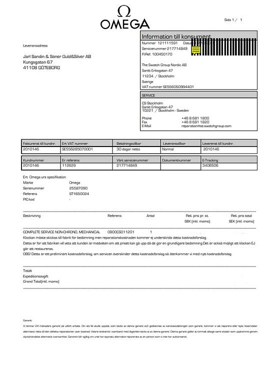 OMEGA, Seamaster 300.