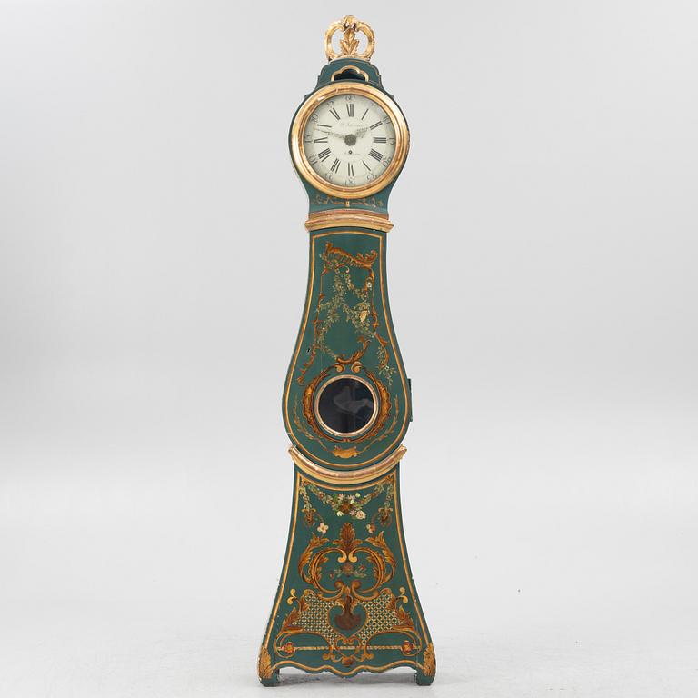 Longcase clock, P Söderman, Rococo, second half of the 18th century.