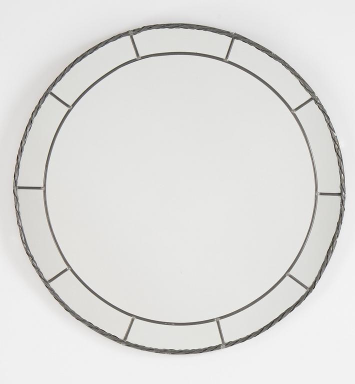 A mid 20th centuryEriksmålaglas mirror.