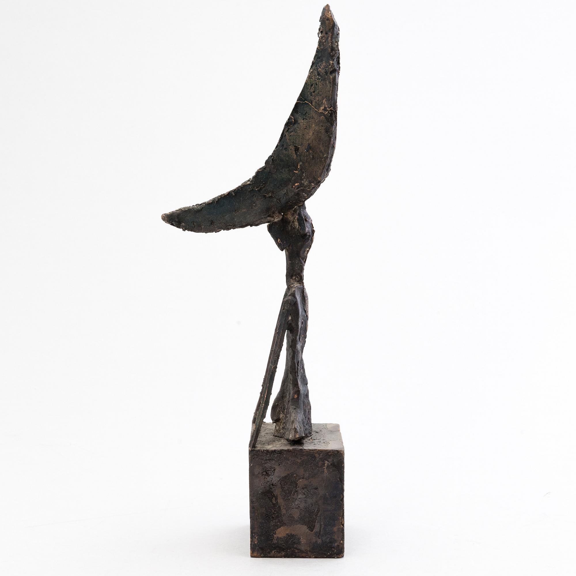 PEKKA PITKÄNEN, bronze, signed, numbered 1/1, unclear dating.