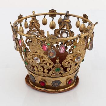 A wedding crown, FA Eneroth Stockholm 1855.