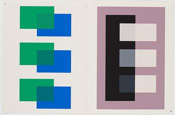 Josef Albers, "Interaction of color".