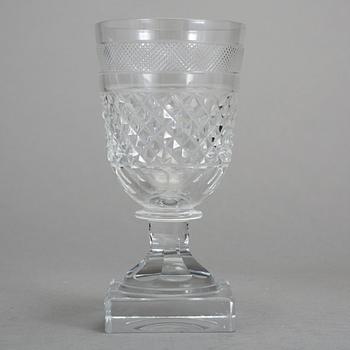 GLASSERVIS, 18 delar, omkring 1900.