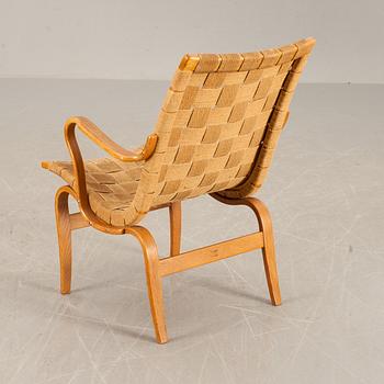 FÅTÖLJ, "Eva", Bruno Mathsson , Firma Karl Mathsson, daterad 1972.