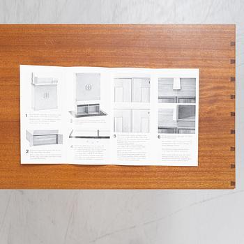 Mogens Koch, five 'Byggereolen' cabinets, Rud Rasmussens Snedkerier, Denmark, second half of the 20th century.
