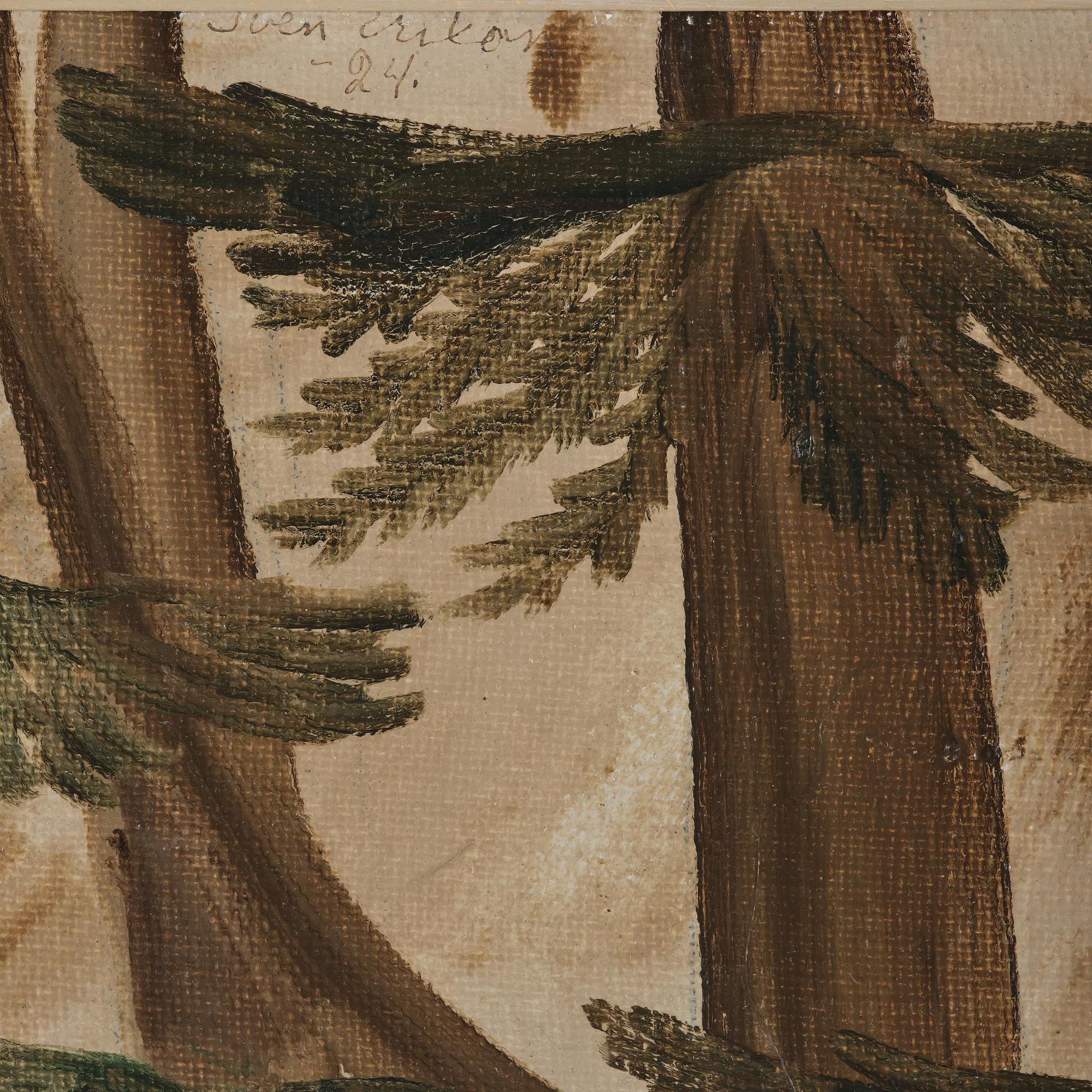 Sven X:et Erixson, "Parkmotiv, Pesaro".